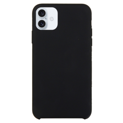 Capa iPhone 16 Plus - Silicone Preto