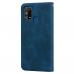 Capa Samsung M21s Flip Couro Azul