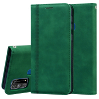 Capa Samsung M31 de Couro Verde