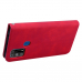 Capa Samsung Galaxy M31 de Couro Vermelho