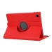 Capa Galaxy Tab A9+ - Flip 360 Rotação Vermelho