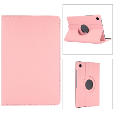 Capa Galaxy Tab A9+ - Flip 360 Rotação Rosa
