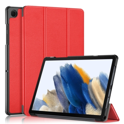 Capa Galaxy Tab A9+ - Smart 3 Dobras Vermelho