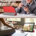 Capa Galaxy Tab A9+ - Smart 3 Dobras Vermelho
