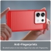 Capa Redmi Note 13 PRO 5G - TPU Escovado Vermelho