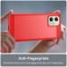 Capa Moto G54 - TPU Escovado Vermelho