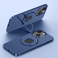 Capa iPhone 15 - Fosco MagSafe Suporte Azul