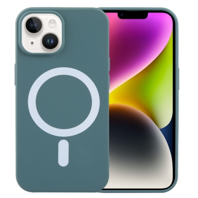 Capa iPhone 15 - TPU MagSafe Verde