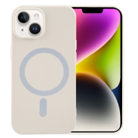 Capa iPhone 15 - TPU MagSafe Branco