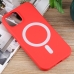 Capa iPhone 15 - TPU MagSafe Vermelho