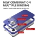 Capa iPhone 15 - Skin Feel Protetor Câmera Azul