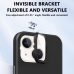 Capa iPhone 15 - Skin Feel Protetor Câmera Verde