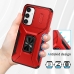 Capa Galaxy S23 FE - TPU com Anel de Suporte Vermelho