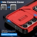 Capa Galaxy S23 FE - TPU com Anel de Suporte Vermelho