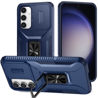 Capa Galaxy S23 FE - TPU com Anel de Suporte Azul