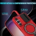 Capa Galaxy S23 FE - MagSafe e Protetor de Câmera Vermelho