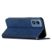 Capa Motorola Moto G04 - Flip Carteira Azul