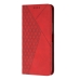 Capa Motorola Moto G04 - Flip Carteira Vermelho