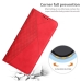 Capinha Celular Moto G75 - Flip Carteira Vermelho