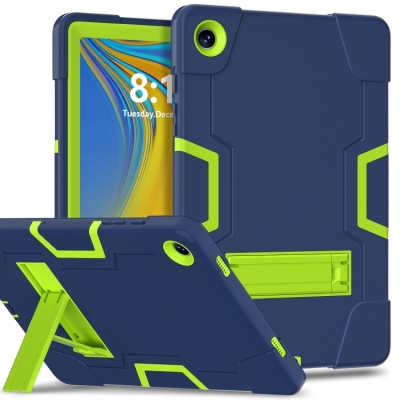 Capa Galaxy Tab A9+ - Color Contraste Azul-Verde