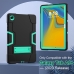 Capa Galaxy Tab A9+ - Color Contraste Preto-Verde