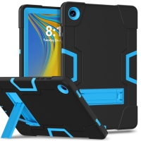 Capa Galaxy Tab A9+ - Color Contraste Preto-Azul