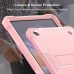 Capa Galaxy Tab A9 - Silicone Antichoque Rosa