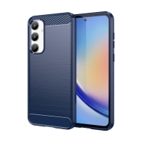 Capa Galaxy A35 - TPU Escovado Azul