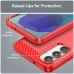 Capa Samsung Galaxy M55 - TPU Escovado Vermelho