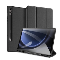 Capa Galaxy Tab S9 FE - Flip DOMO Series Preto