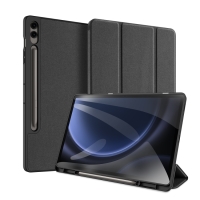 Capa Samsung Galaxy Tab S9 FE+ - DOMO Series Preto