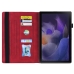 Capa Samsung Galaxy Tab A9+ - Flip Vermelho
