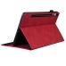 Capa Samsung Galaxy Tab S9 FE - Skin Feel Vermelho