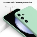 Capa Galaxy A35 - Silicone Aveludado Verde