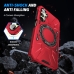 Capa Galaxy A25 - MagSafe com Suporte Vermelho