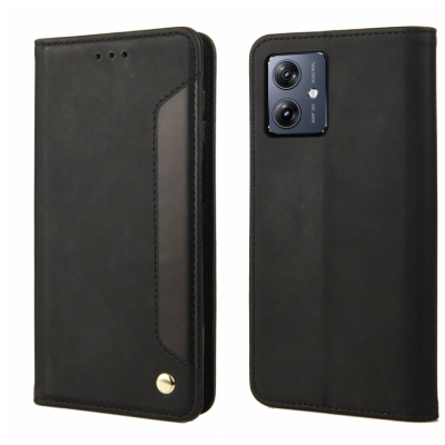 Capa Moto G35 - Flip Skin Feel Preto