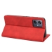 Capa Moto G35 - Flip Skin Feel Vermelho