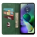 Capa Moto G35 - Flip Skin Feel Verde