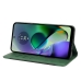 Capa Moto G35 - Flip Skin Feel Verde