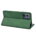 Capa Moto G35 - Flip Skin Feel Verde