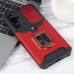 Capa Galaxy A35 - Protetor de Câmera e Porta Cartão Vermelho