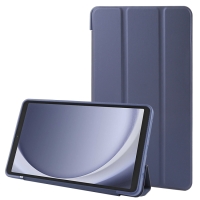 Capa Samsung Galaxy Tab A9 - Flip 3 Dobras Azul