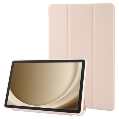 Capa Galaxy Tab A9+ - Flip 3 Dobras Rosa