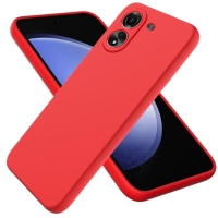 Capa Redmi 13C - Silicone Vermelho