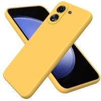Capa Redmi 13C - Silicone Amarelo