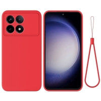 Capa Xiaomi Poco X6 PRO - Silicone Vermelho
