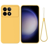 Capa Xiaomi Poco X6 PRO - Silicone Amarelo