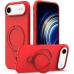 Capinha iPhone Air - Silicone MagSafe e Anel Suporte