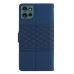 Capinha Motorola Edge 50 - Flip Skin Feel Azul