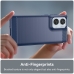 Capa Motorola Edge 50 Fusion - TPU Escovado Azul